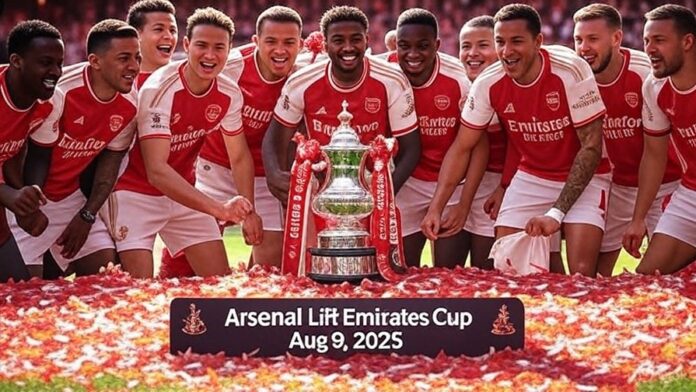 Arsenal Clinch Emirates Cup Trophy in Style