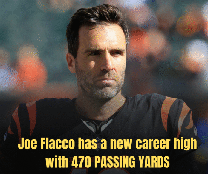 Joe Flacco Turns Back the Clock — Career-Best 470 Yards & 4 TDs, But Bengals Fall Short