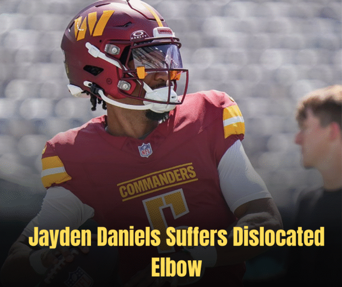 Jayden Daniels injury update