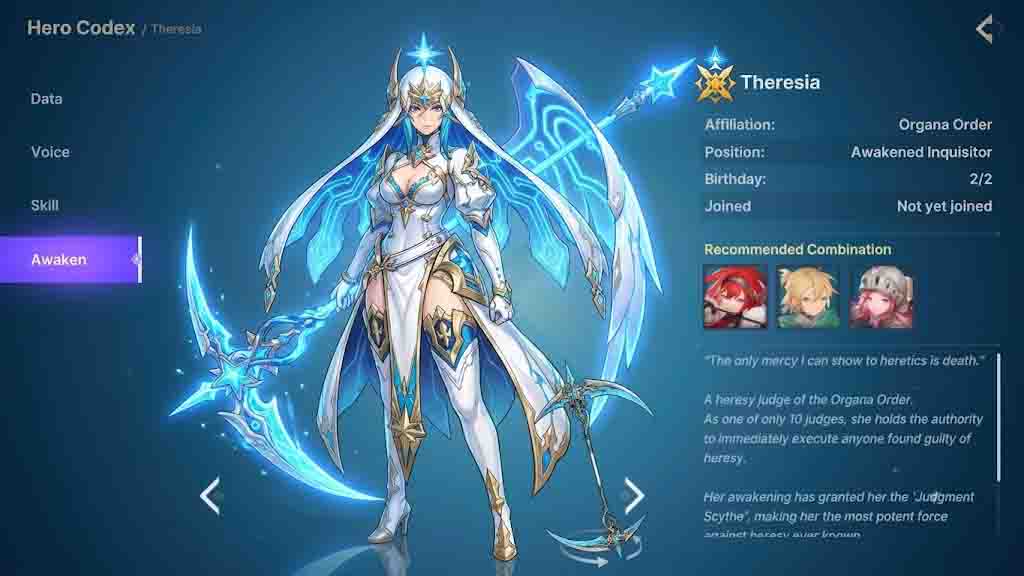 DragonSword Awakening character guide all 19 heroes